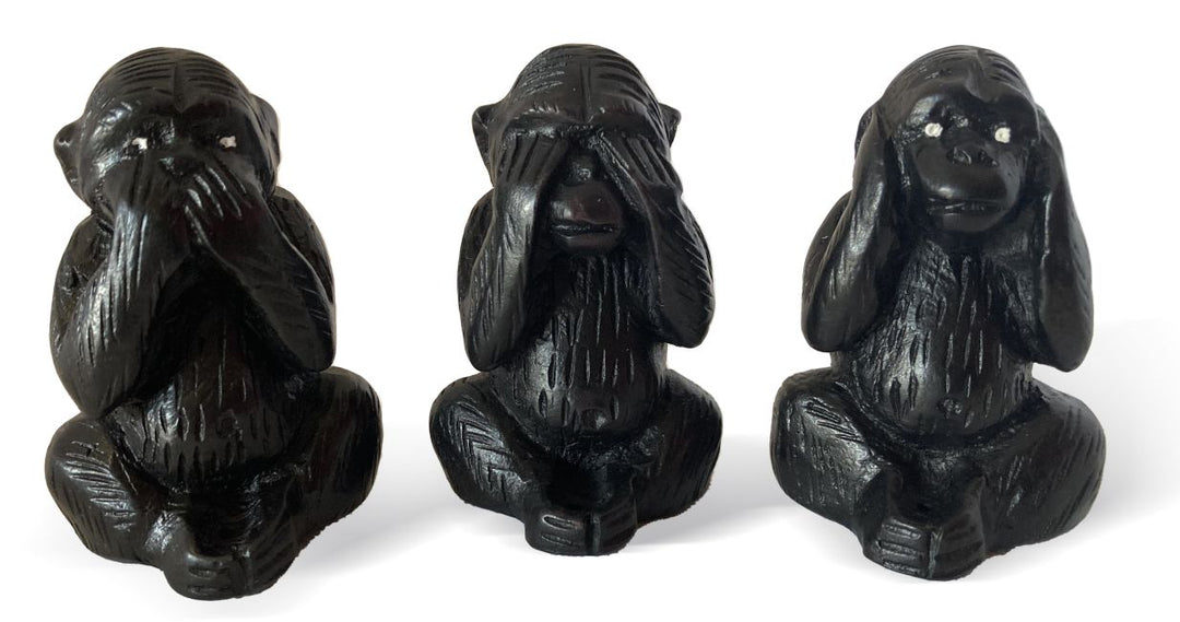 3 Wisdom Monkeys