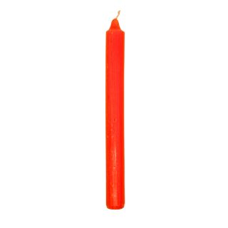 Bougie orange 20 cm