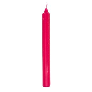 Pink candle 20 cm
